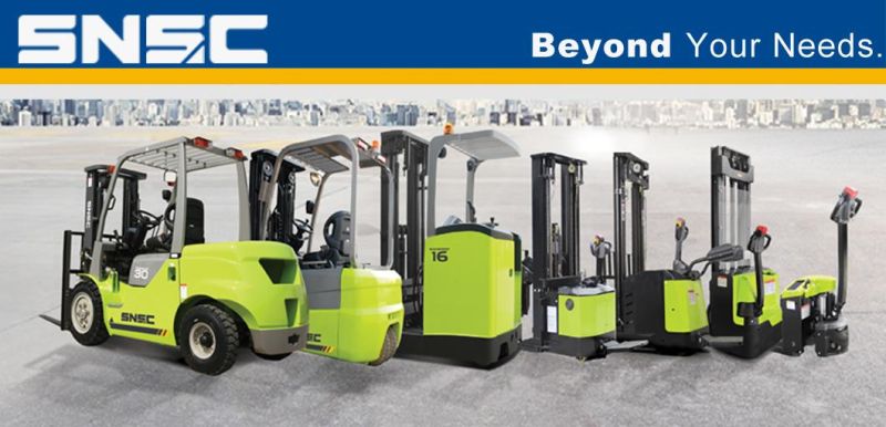 Triplex Full Free Mast 2ton and 2.5ton 3ton 3.5ton Diesel Forklift for Working in Container