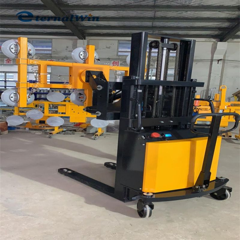 Electric Pallet Stacker Forklift Vacuum Lifter for Glass Metal Sheet Handling