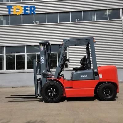 Chinese Engine Fd30 Tder China 1.5 Tons Diesel Forklift 2t