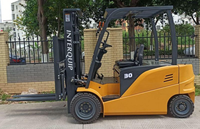 Optional Attachment Factory Price 2.5 Ton Electric/Battery Forklift with Large Capacity Battery