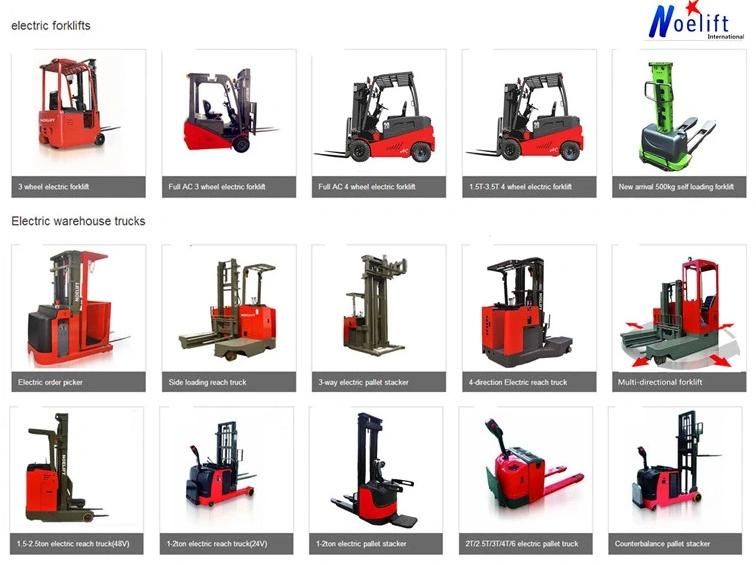 Electric Reach Stacker in Forklift