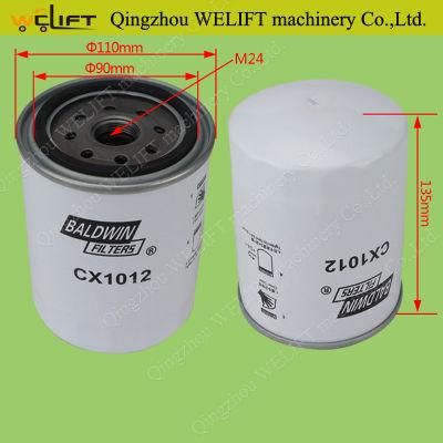 Forklift Spare Parts Fuel Filter Cx1012 Part 4102/6102-Cx1012