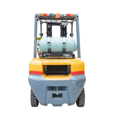 Japanese Style 2 Ton LPG/Gas/Gasoline/Petrol Forklift with Side Shift