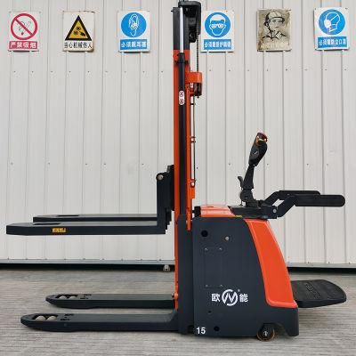 New Manual High Lift Hand Hydrulic Pallet Stracker Electric Forklift