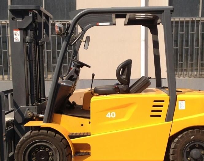 AC Power Forkliftcuitis Controller Ce Certificationfour Wheels2 Stage 3m Mastbattery Forklift