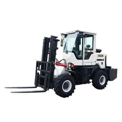 New Huaya 2022 China 4X4 4 off Road Factory Price Diesel Forklift FT4*4A