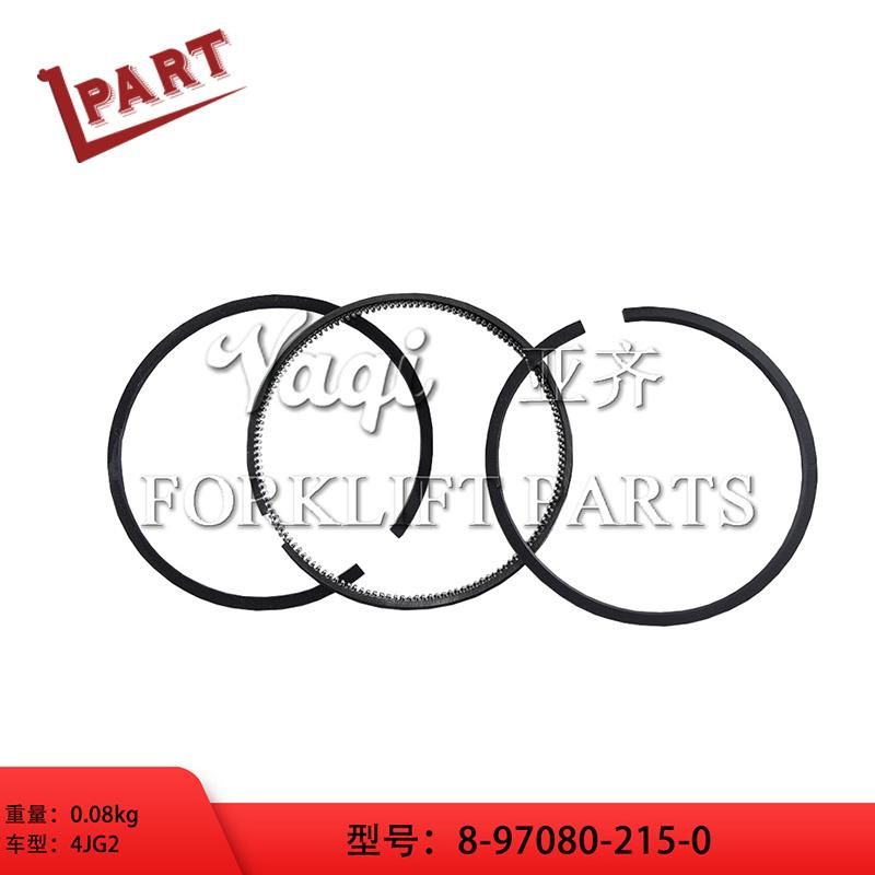 Forklift Spare Parts 4jg2 Piston Ring 8-97080-215-0