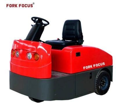 Electric Tow Tractor with 2000kg Load Capacity Forkfocus for Warehouse Equipment and Wood Factory
