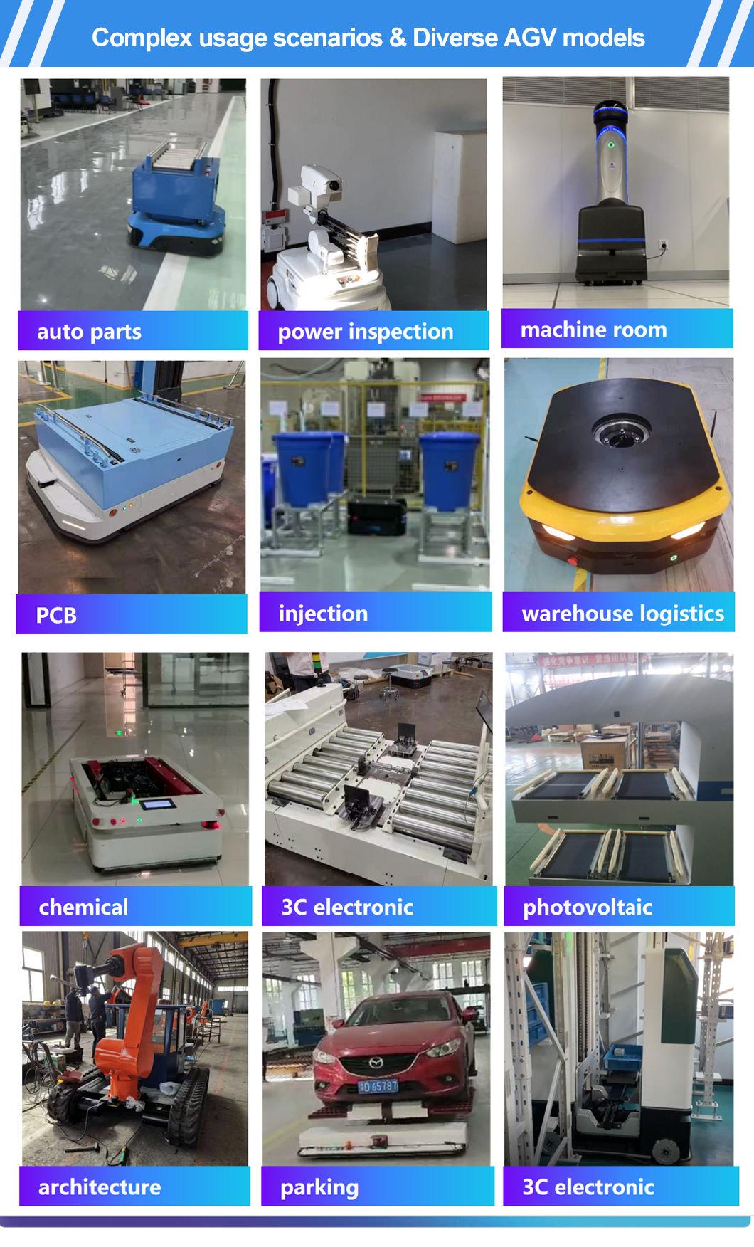 Unmanned Intelligent Laser Navigation Forklift for Automated Guided Vehicles