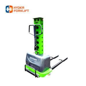 500kg Portable Self Loading Stacker Semi Electric Pallet Stacker