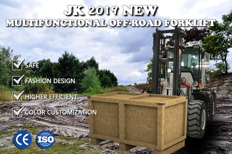 Multi-Purpose New 3 Ton Rough Terrain off-Road Diesel Forklift Trucks