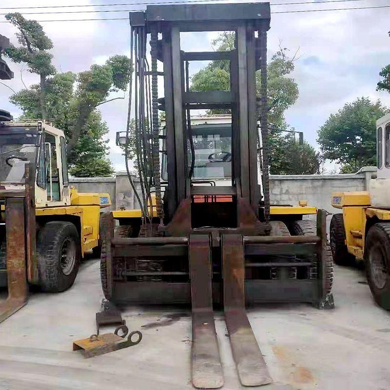 Chinese 14000kgs 14ton Used Diesel Forklift Sale Shanghai China