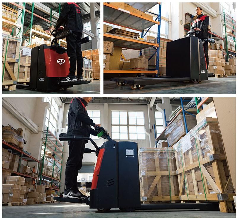 CE Certificate 2t Electric Pallet Truck Battery-Powered 2000kg Fully Electric Pallet Truck Manufacturer