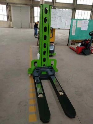 Wore Permit Visa Ce 500kg New Arrival Battery Operated Mini Electric Self Loading Forklift Lifting 1300mm