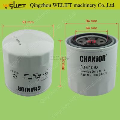 Forklift Spare Part Cj6109X Oil Filter for Kubota V2403