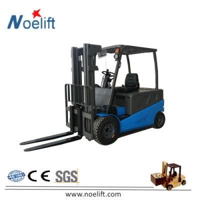 Warehouse Equipment 1500kg 2000kg Electric Forklift with 3 Stages Mast
