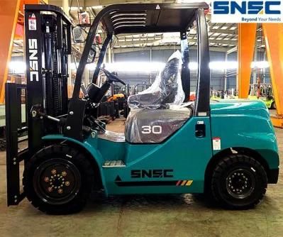 Fd30 Isuzu Engine 3ton Diesel Forklift Price