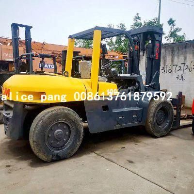 Second Hand Tcm Fd100 Forklift with Japan Isuzu Engine for Sale