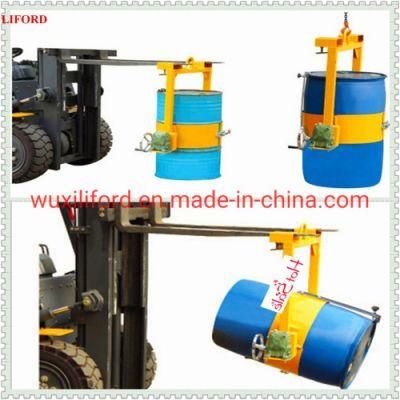 Forklift Crane Mounted Drum Handling Equipment Drum Grab Lifter Lm800