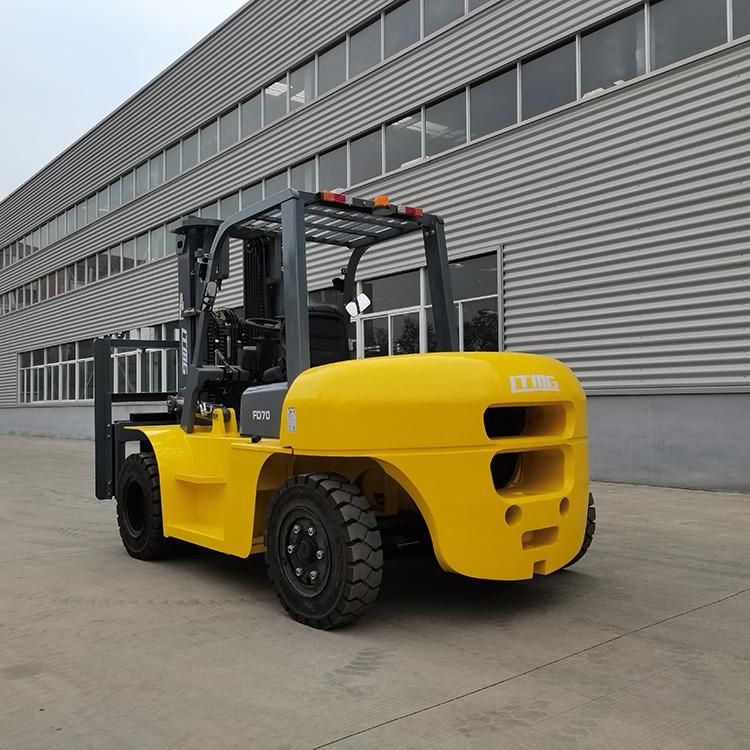 2020 High Efficiency Truck Forklift 5 Ton 6 Ton 7 Ton 8 Ton 2 Stage Full Free Truck Forklift Diesel with Optional Engine