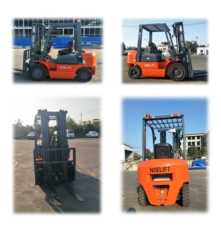 Standing Forklift 2.5 Ton Fgl25 Gasoline or LPG Forklift Standing Forklift