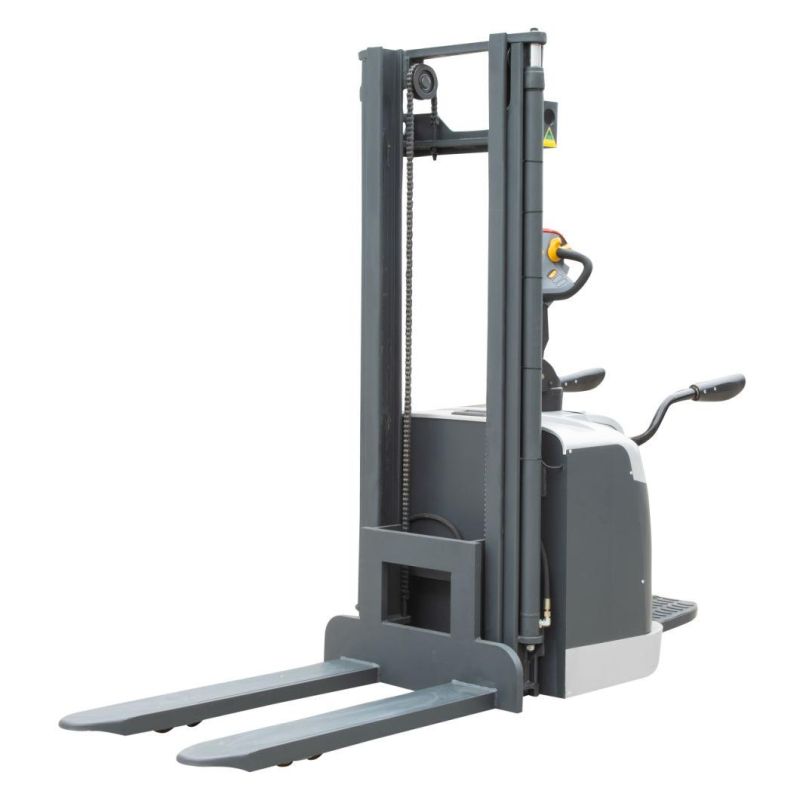 Lifting Height 4500mm Battery Operated Hydraulic Electric Pallet Stacker for Warehouse with CE
