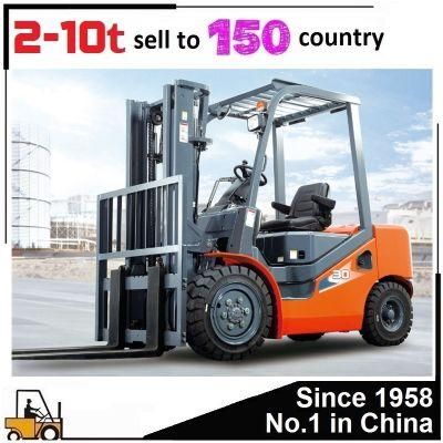 New 2/2.5/3/4/5/7/10 Ton Electric Diesel Forklift Made in China