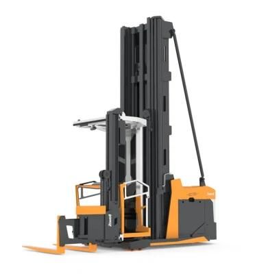 1200mm 1 Year Zowell Electric Forklift 3 Way Pallet Stacker