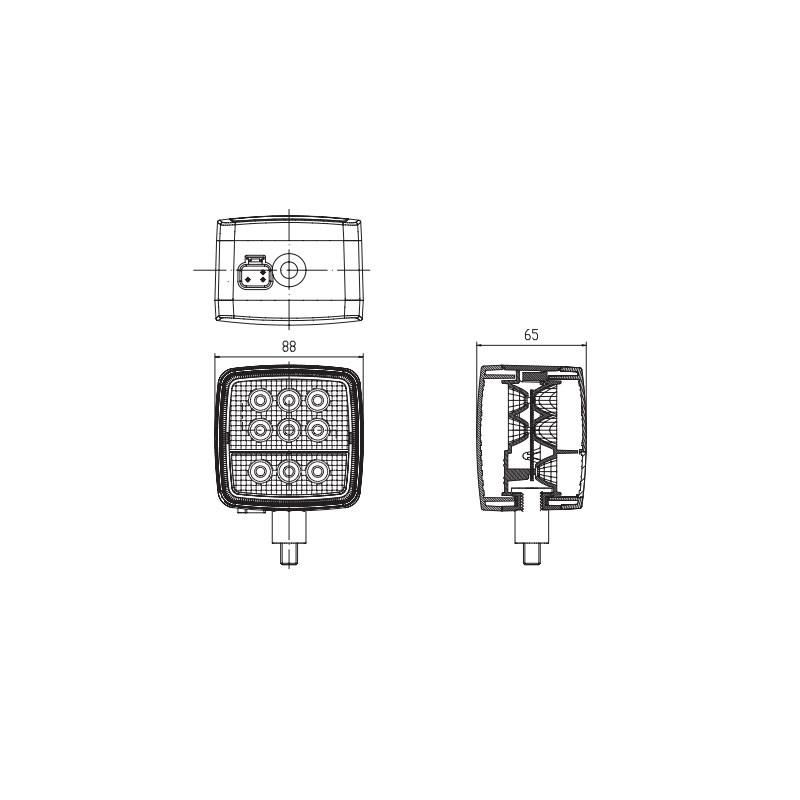 Forklift Parts Forklift Lamp Bfp18007