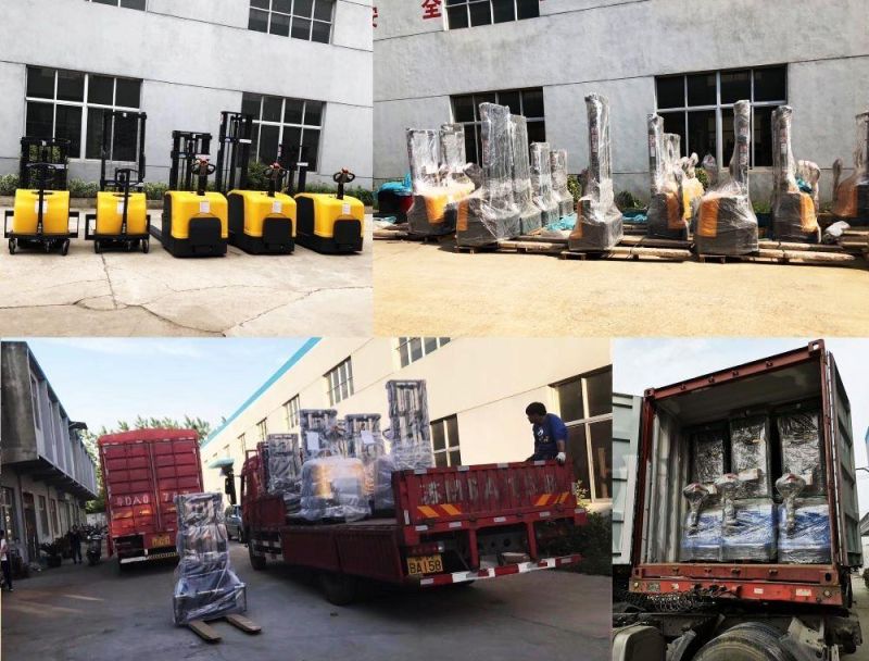 High Quality Electric Pallet Loader with Battery Operation for Carrying Goods
