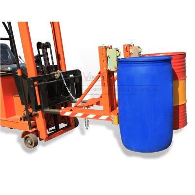 Load Capacity 360kg*2 Dg720A Forklift Drum Grab with Single Eagle-Grip