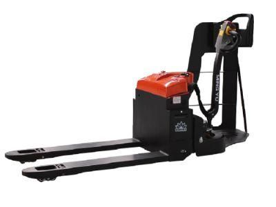 1.5 Ton Mini Electric Stand Drive Pallet Truck with Battery