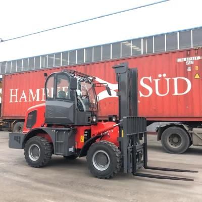 3 Ton Cpcy Forklift with 3 Stage Mast