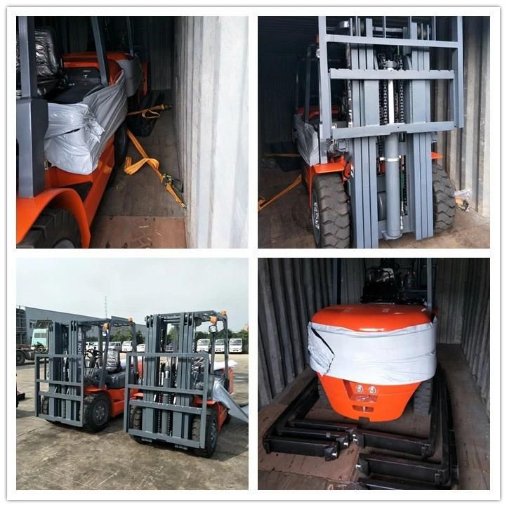 2ton -7ton Diesel Forklift Truck with Paper Roll Clamp