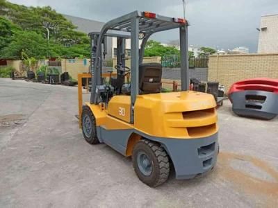 3 Ton Chinese Style Diesel Forklift with Automatic Transmission