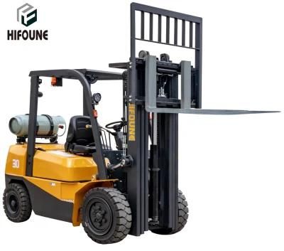 Wholesale Price China Brand 2 Stage Mast Unitcm 3 Ton LPG Forklift Truck
