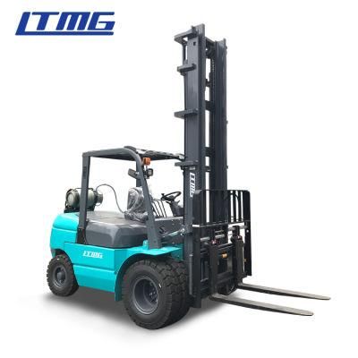 Ltmg EPA Engine Gasoline Forklift LPG 5 Ton 2 Ton 2.5 Ton 3.5 Ton 3 Ton Propane Gas LPG Forklift with Cushion Tire