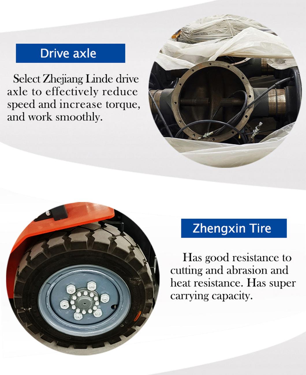 Fuel-Efficient Safety High Loading Articulated Fork Forklift Factory