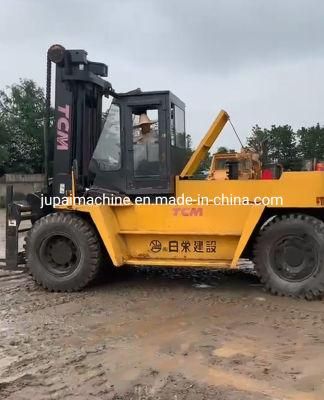 Low Price Good Quality Tcm 20 Ton Second-Hand Diesel Forklift Lifting Equipment Transport Forklift Fast Delivery