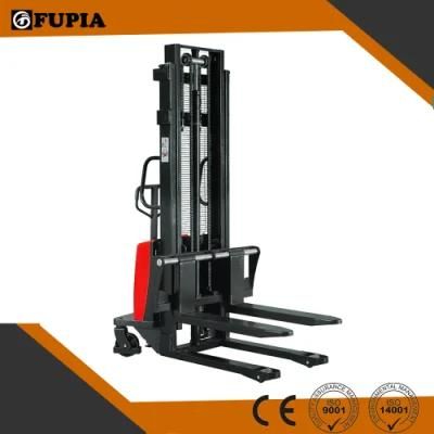 1-2 Ton Semi Electric Pallet Jack Hydraulic Lifting Stacker