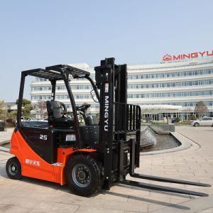 3.5ton Rated Capacity Heavy Duty Four Wheel Electric Forklift