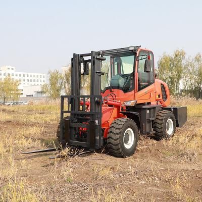 4X4 off Road Rough All Terrain Forklift Truck for Sale