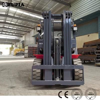 CE Approval Lift Truck 5 Ton LPG Fork Side Shifting Forklift Truck with Power Shift Transmission