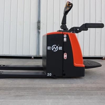 2-5 T Electric Folding Pallet Truck Trolley Low Price Heavy Duty Electric Pallet Jack