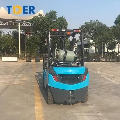 1.5-10 Engine Tder Forklifts Propane Gasoline 7 Ton LPG Forklift with Good Price Fg15, Fg25, Fg30, Fg35, Fg40, Fg50, Fg60, Fg70, Fg80