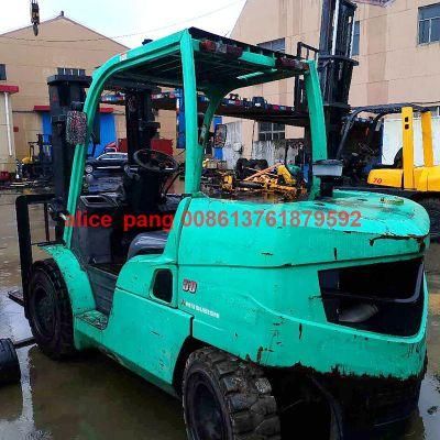 Used Mitsubishi Fd50nt Diesel Forklift Made in Japan