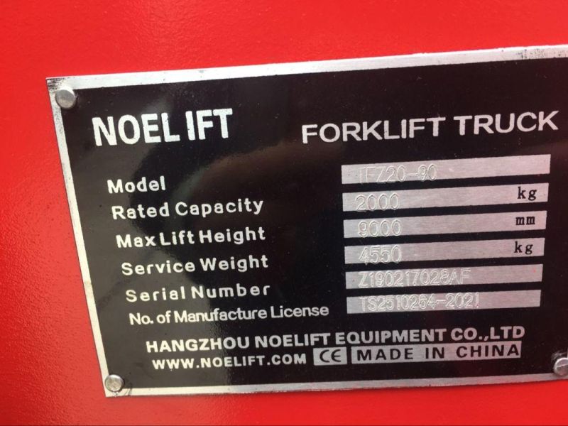 1.6 Ton 2 Ton Sit Type of Electric Reach Truck