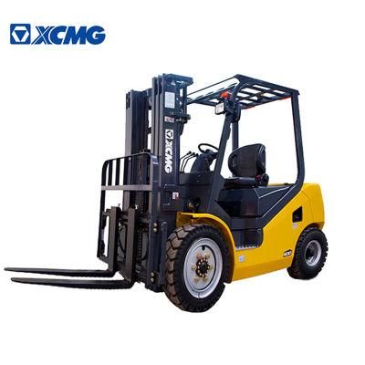 XCMG Japanese Engine Xcb-D30 Diesel 3t 3 Ton Telescopic Fork Lift 4*4 Cargo Arc Attachment Graple Forklift 3 Ton