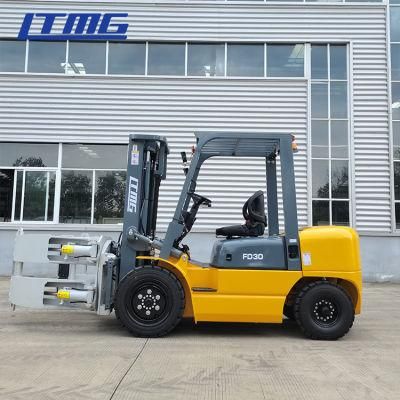 Ltmg 3 Ton Paper Roll Clamp Diesel Forklift for Sale