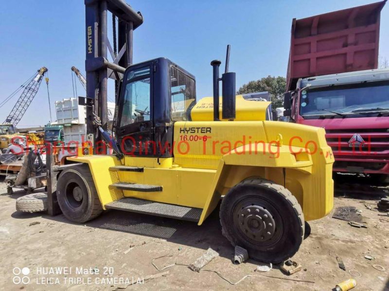 Used Hyster Forklift (H16.00xm-6, 16ton lifting equipment) for Material Handling